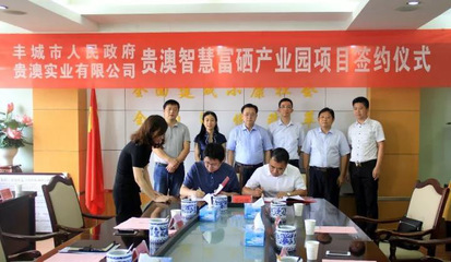 貴澳智慧富硒產業園落戶豐城 賦能農業現代化，助推產業升級新篇章