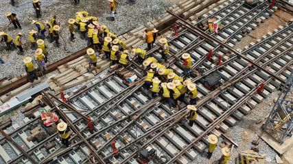南寧第二動車所建設進展順利，廣西鐵路樞紐邁入“雙航母”時代